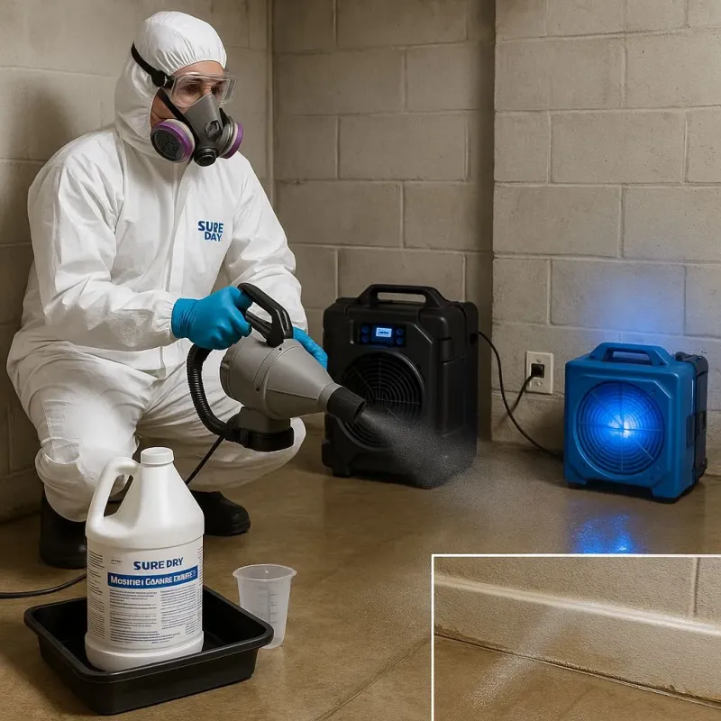 Sanitization and Odor Removal process in Pacific, WA