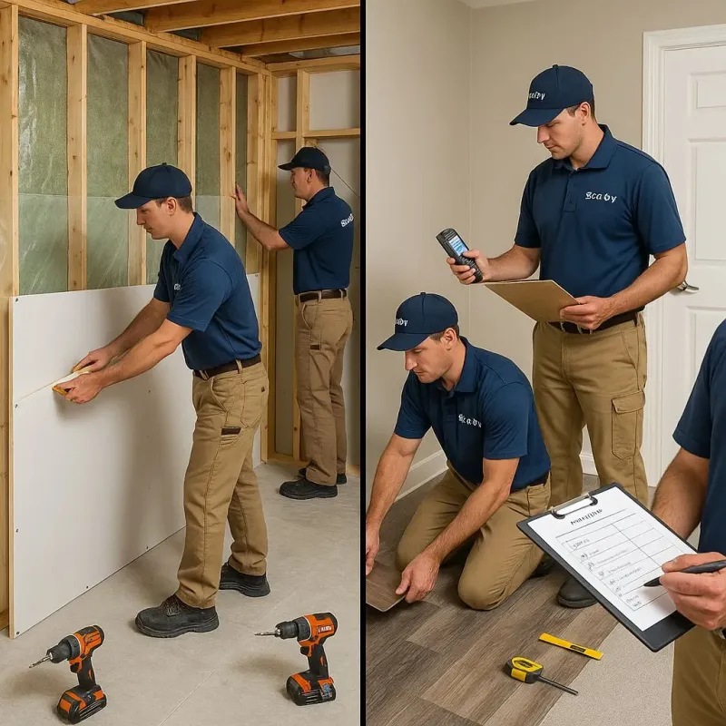 Repairs and Reconstruction process in Pacific, WA